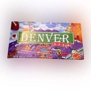 Denver In A Box Board Game - New & Sealed!